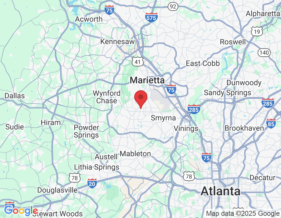 Map of our Cobb County service area